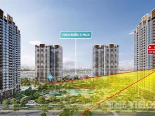 Căn góc 2pn 2vs của the vision  masteri era landmark  view bể bơi & công viên   0981 721 ***