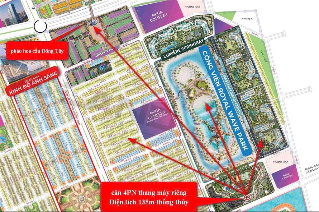 Căn 4pn 3vs thang máy riêng  căn hộ tổng thống  view hồ tạo sóng  pháo hoa cầu đông tây