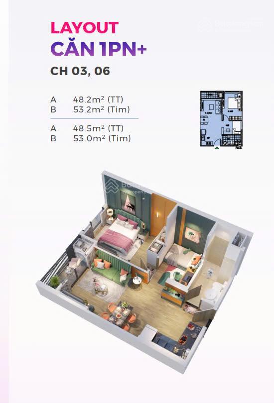 Chính chủ cần chuyển nhượng căn hộ 1+ 2503 gs5 vinsmart city, hướng đẹp