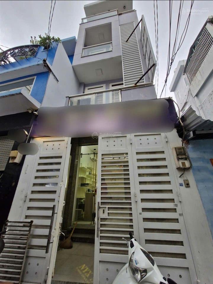 Nhà hẻm xe hơi quận 11, 4 tầng, 5 phòng ngủ, 37m2 giá tốt, ở ngay