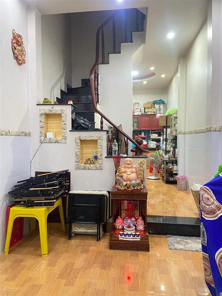 Nhỉnh 6 tỷ có ngay mặt tiền  p10  quận 6  4 tầng btct  sổ vuông a4  khu dân cư hiện hữu.