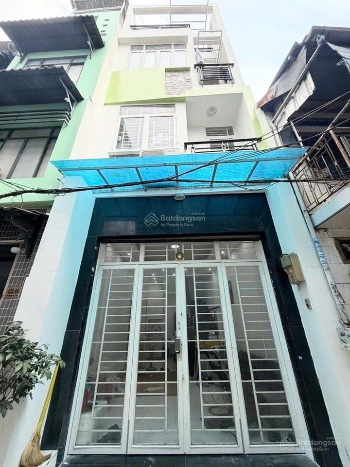 Nhà 4 tầng  btct  quận 10  sổ vuông a4  hẻm thông  khu dân trí  chỉ 6.7 tỷ.