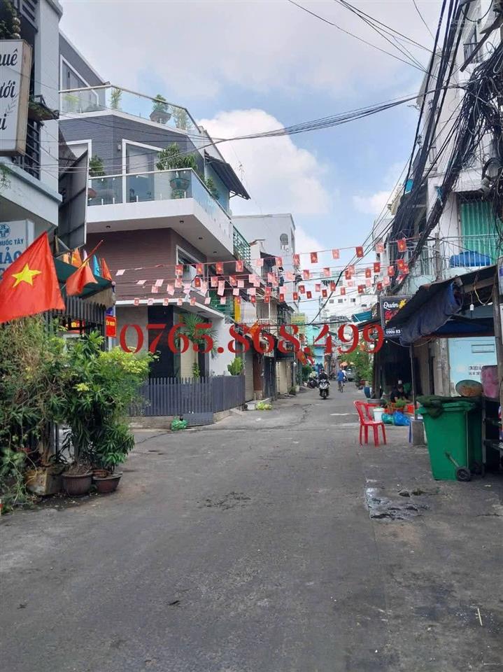 Bán nhà 49m2, ngang 4.1m, đường 5m xe hơi, không quy hoạch, dương bá trạc quận 8, chỉ 7 tỷ 8.
