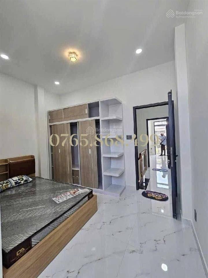 Bán nhà 49m2, ngang 4.1m, đường 5m xe hơi, không quy hoạch, dương bá trạc quận 8, chỉ 7 tỷ 8.