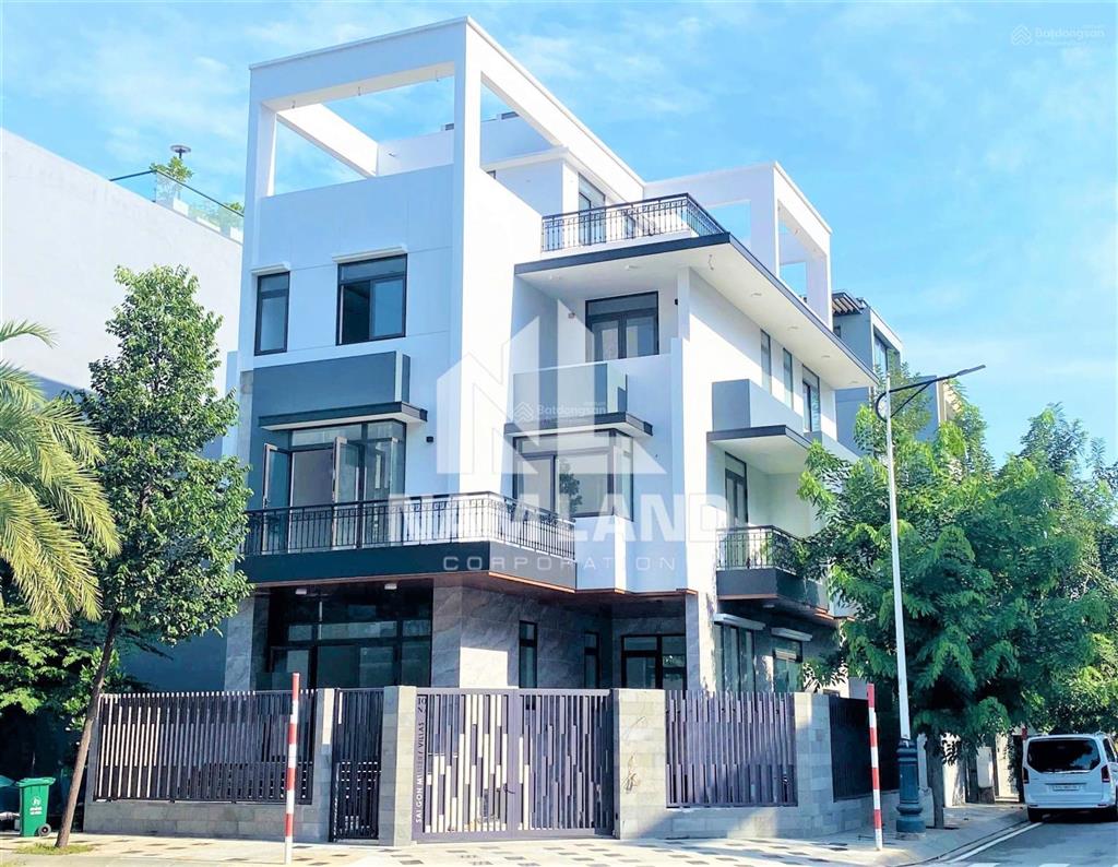 Biệt thự làm vp 4 sàn trống suốt, có thang máy khu saigon mystery chỉ 90tr