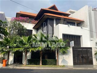 Villa phong cách indochine&rustic ở thảo điền gần 1000m2 giá 4500$