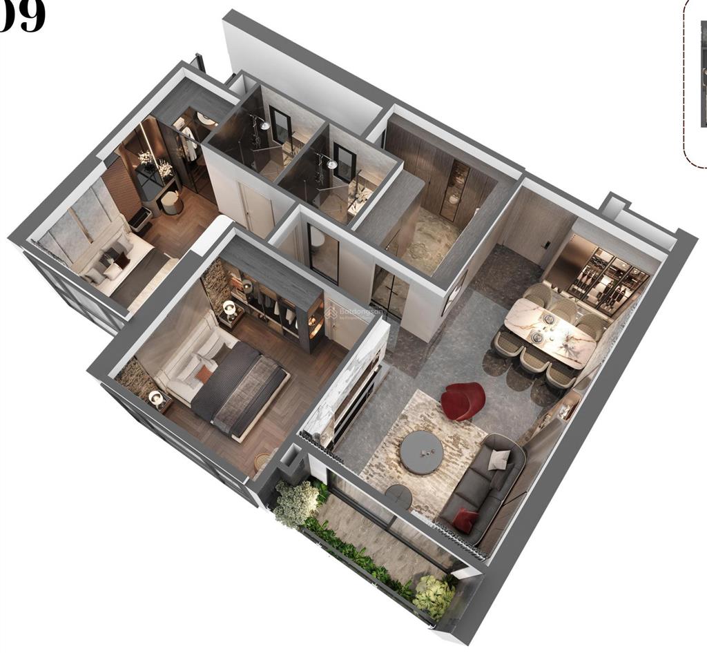Căn hộ mới 2 ngủ bàn giao vào tháng 7/2026 tòa keppler mỗ lao  hà đông