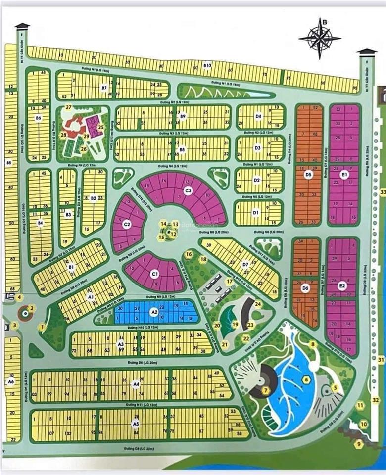 Chính chủ bán đất nền dự án saigon riverpark cần giuộc long an