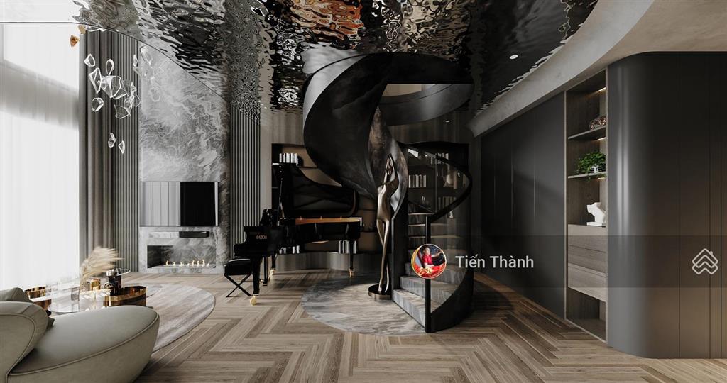 Cho thuê gấp căn hộ duplex sun grand city, 280m2, 4pn, nội thất siêu xịn, tầng cao, view trọn hồ.