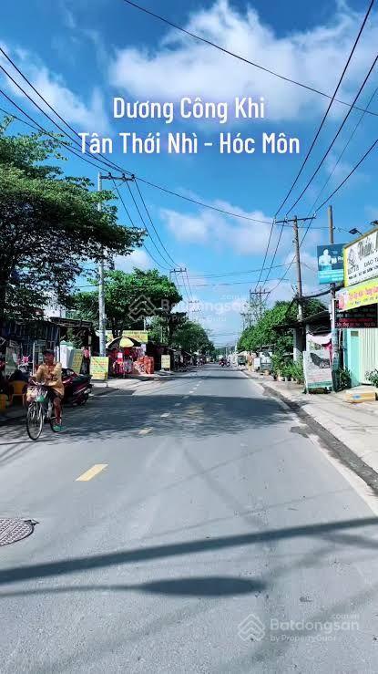 B.án lô đất một xẹc đường dương công khi , xuân thới sơn. hóc môn. hcm dt  23 x 52 shr full thổ