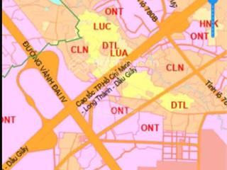 B.án 5ha4. phủ hồng có 120m.mặt tiền đường hương lô 10 ( mặt tiền đường vành đai lv). xã sông nhạn