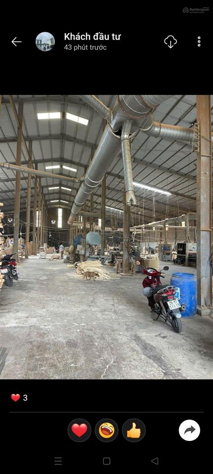 Bán nhà xưởng p hố nai (mới) đồng nai. tổng 4500m2. giá chỉ 16tyxxx. sổ riêng quy hoạch toàn bộ