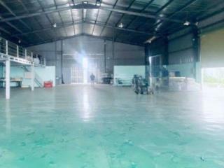 Cho thuê nhà xưởng tân an. đồng nai
tổng diện tích  1.500m
dt xưởng 1.000m.nền epoxy sạch s