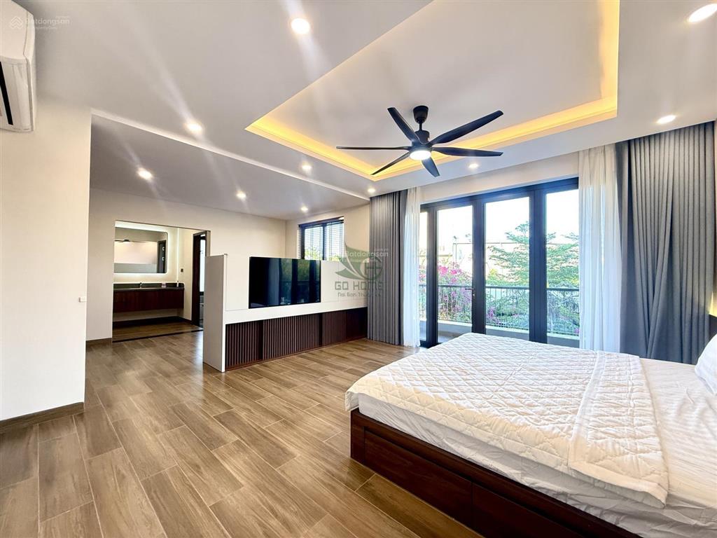 Cho thuê biệt thự mới 7pn hồ bơi thang máy kđt an bình tân 80 triệu/tháng