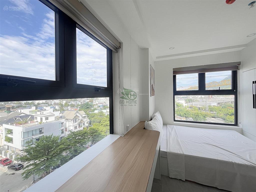 Cho thuê căn hộ chung cư mới 3 phòng ngủ view sông có ban công khu phước long 16 triệu/tháng