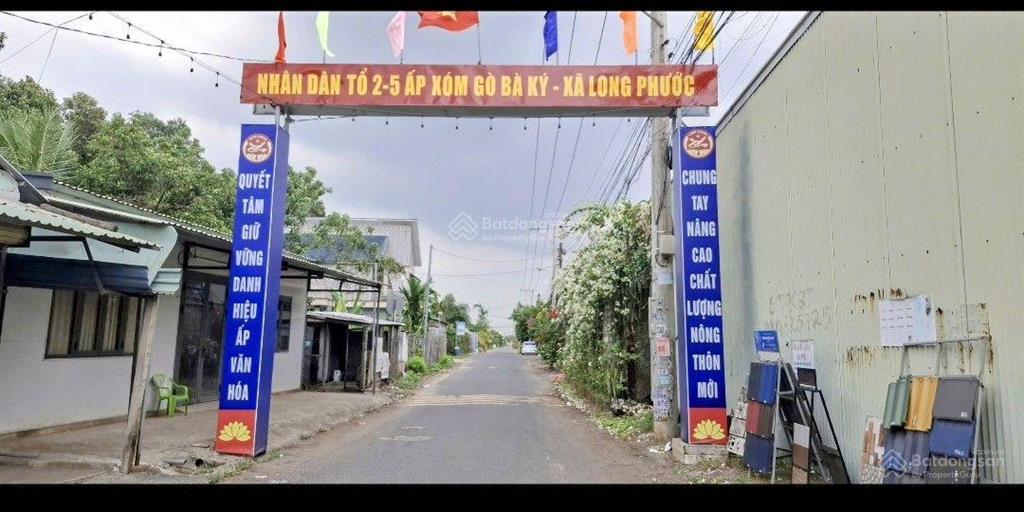 Bán đất thổ cư 100% gò bà ký long phước gần đường nhà hàng song trang kết nối nhanh t1 (25c)