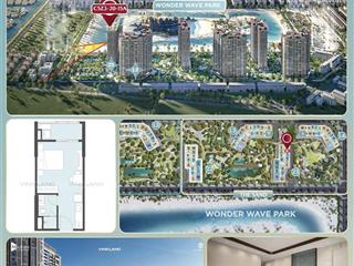 Studio giá rẻ, tầng trung, view đẹp cạnh biển hồ