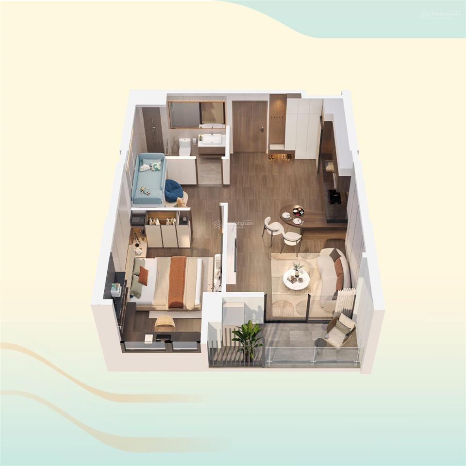 1pn + masteri grand coast ocp2 giá 3,108 tỷ 47,1m²,
tầng trung view đẹp giá rẻ, tối ưu công năng