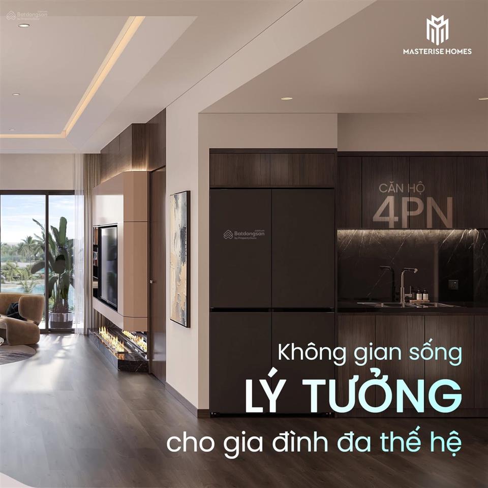 Căn hộ 4pn masteri grand coast  130.4m2 không gian an cư lý tưởng cho gia đình đa thế hệ