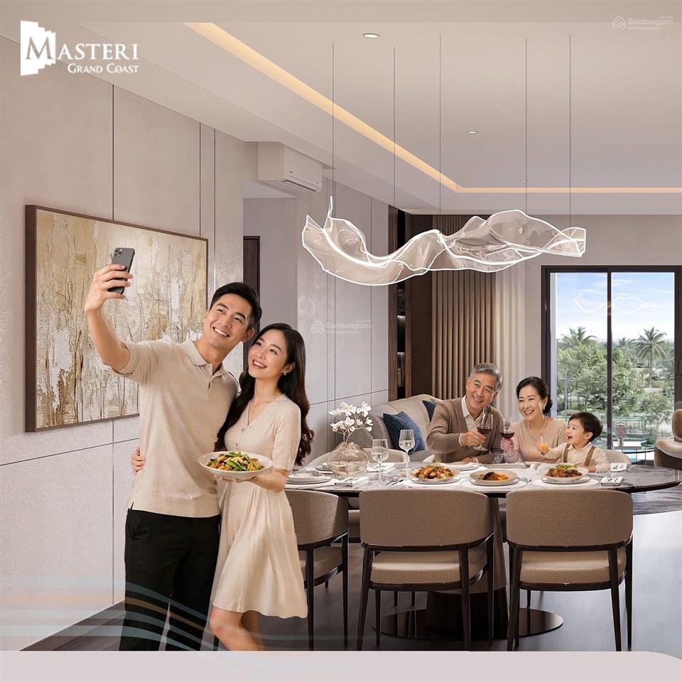 Căn hộ 4pn masteri grand coast  130.4m2 không gian an cư lý tưởng cho gia đình đa thế hệ