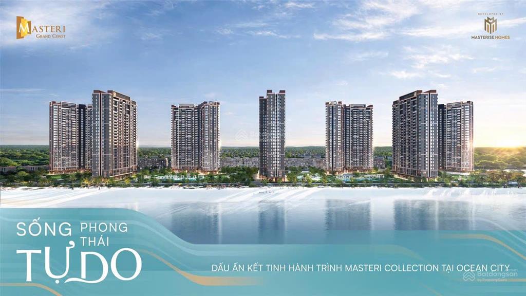 Bán cc 1pn+, 1wc, 47,1m2 tại masteri grand coast view ngọc trai, 3,35 tỷ, ocean park2, văn giang