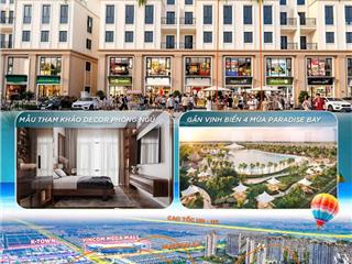 Bán shop lâu dài tại vinhomes ocean park 3, 18,5 tỷ, 110m2, giá tốt hot!