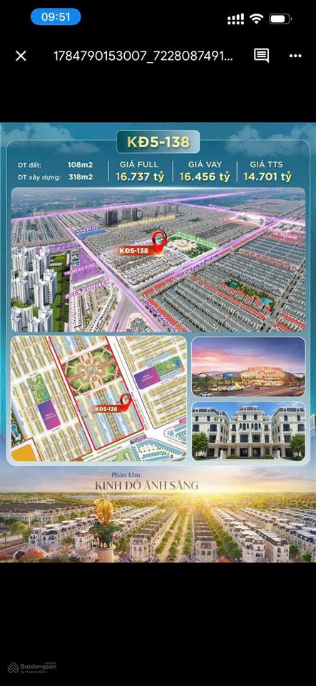 Bán shophouse kinh đô5 tại vinhomes ocean park 2, 14,7 tỷ, 108 m2, giá ưu đãi, uy tín