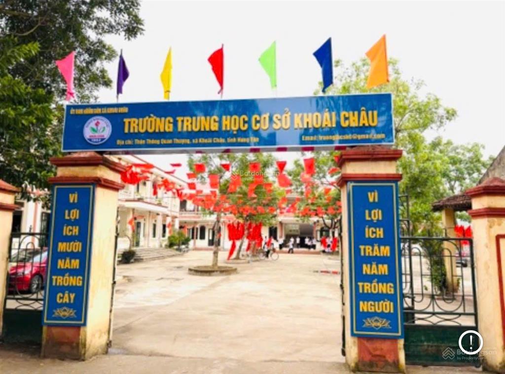Bán đất nền tại ngõ 276, sài thị, khoái châu, hưng yên 1,99 tỷ, 93,2 m2