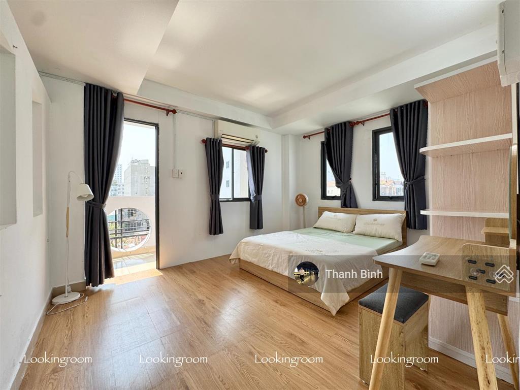 Cho thuê căn hộ mini 1pn 40m2, ban công thoáng, full nội thất, máy giặt, gần đầm sen, q11