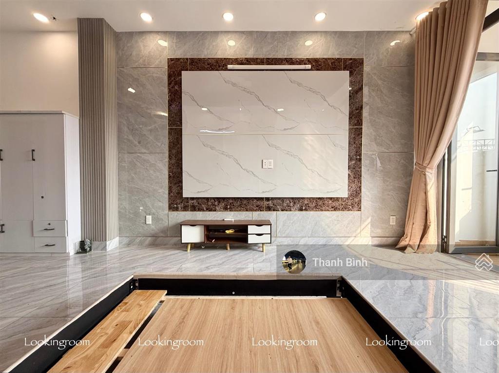 Cho thuê căn hộ 1pn ban công 50m2, full nội thất, ngay bình thới  âu cơ, gần đầm sen, tân phú