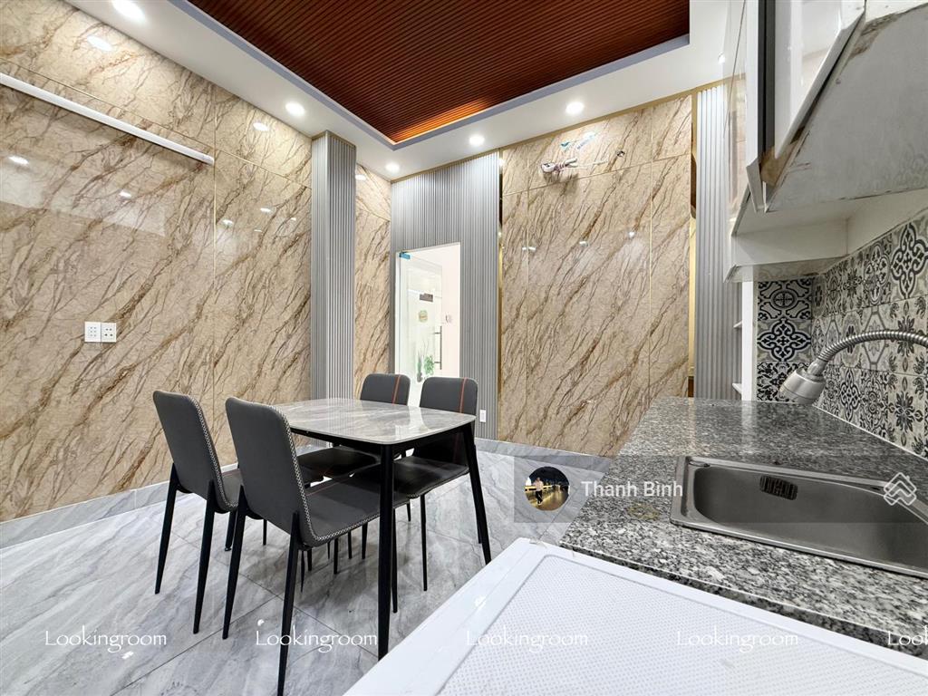 Cho thuê căn hộ 1pn ban công 50m2, full nội thất, ngay bình thới  âu cơ, gần đầm sen, tân phú