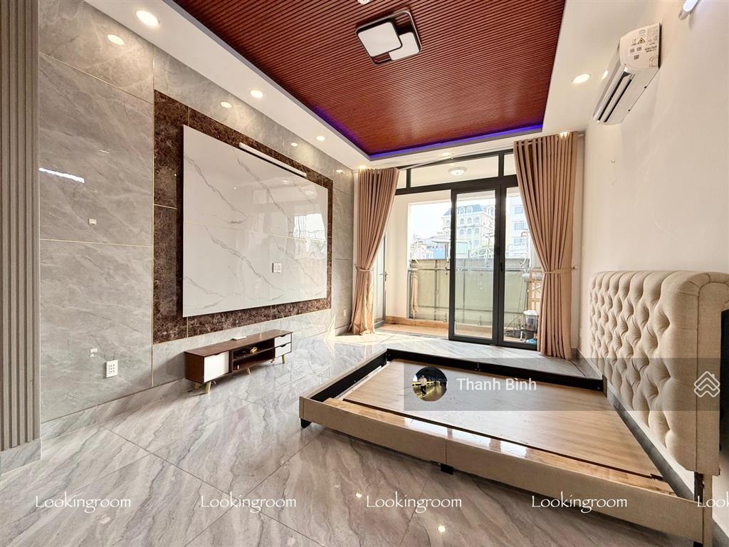 Cho thuê căn hộ 1pn ban công 50m2, full nội thất, ngay bình thới  âu cơ, gần đầm sen, tân phú