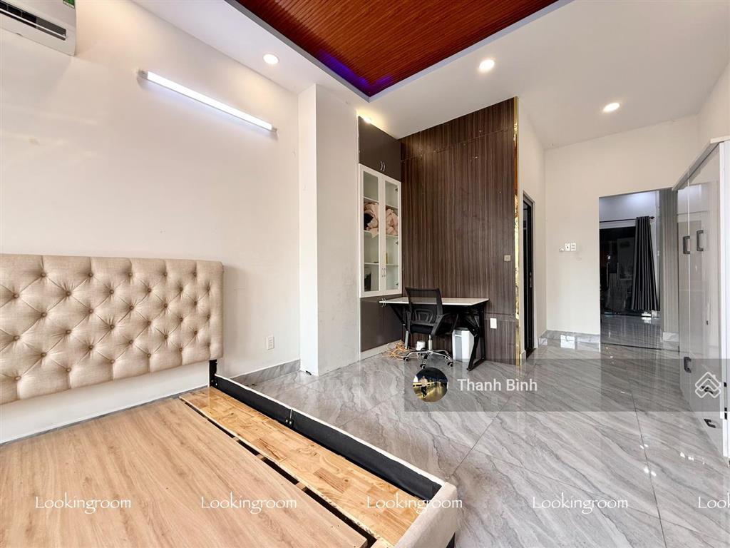 Cho thuê căn hộ 1pn ban công 50m2, full nội thất, ngay bình thới  âu cơ, gần đầm sen, tân phú