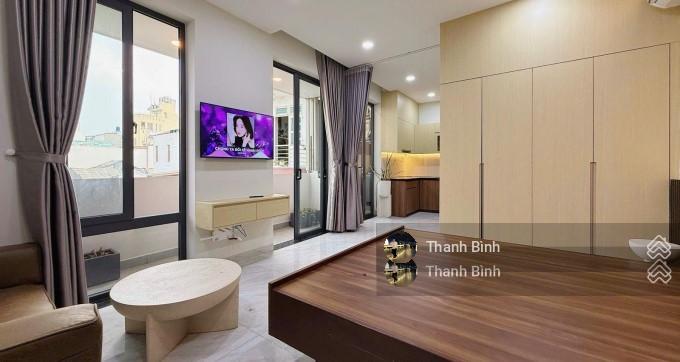 Cho thuê căn hộ mini đẹp có ban công đôi, nội thất cao cấp gần aeon tân phú, an ninh, đường ô tô