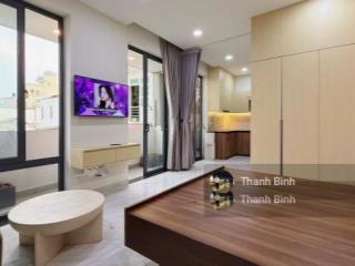 Cho thuê căn hộ mini đẹp có ban công đôi, nội thất cao cấp gần aeon tân phú, an ninh, đường ô tô