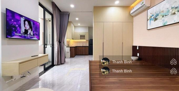 Cho thuê căn hộ mini đẹp có ban công đôi, nội thất cao cấp gần aeon tân phú, an ninh, đường ô tô