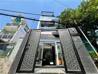 Bán căn nhà mới 3 tầng hẻm xe hơi p16 gò vấp, giảm 300 triệu chốt nhanh cho khách thiện chí