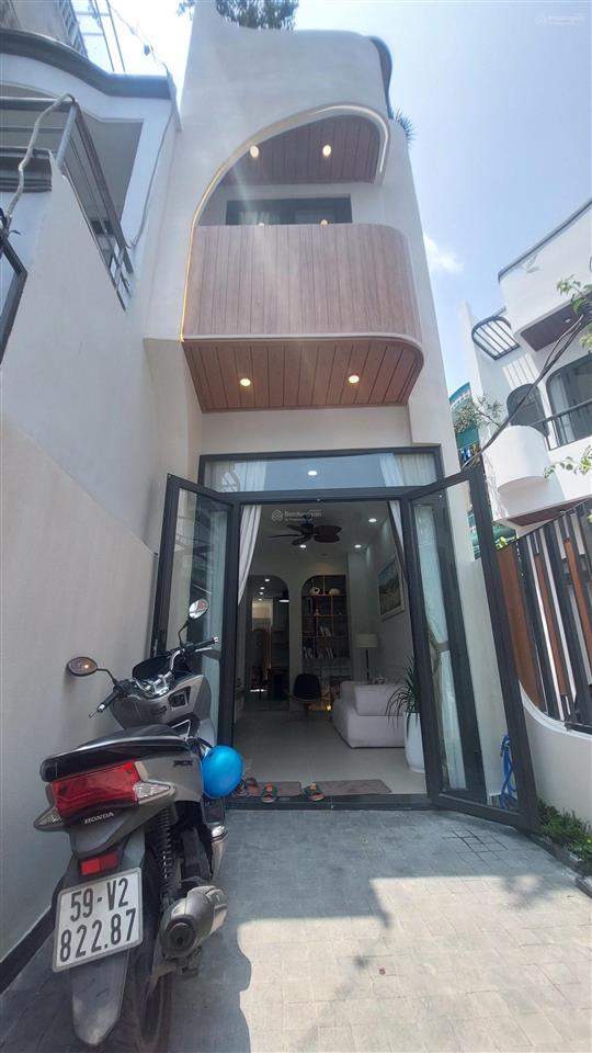 Bán căn nhà mới 53m2 đất, xây trệt 2 lầu hẻm thông ô tô phạm văn chiêu, p14