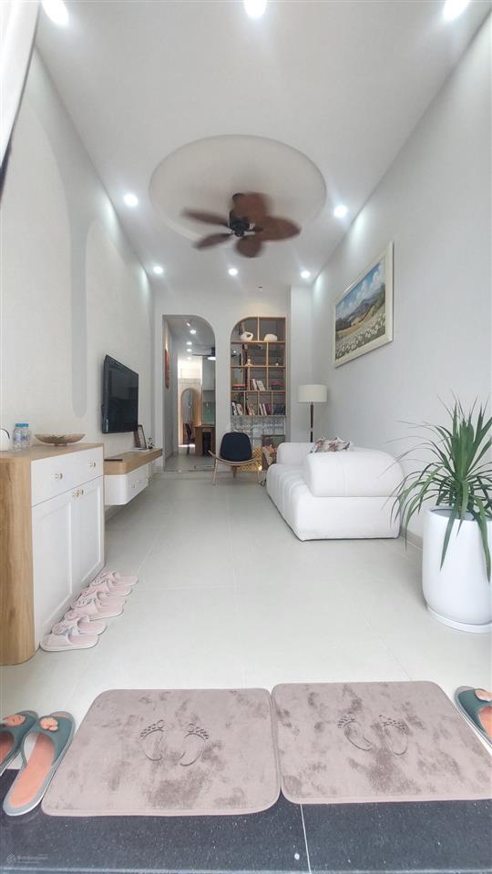 Bán căn nhà mới 53m2 đất, xây trệt 2 lầu hẻm thông ô tô phạm văn chiêu, p14