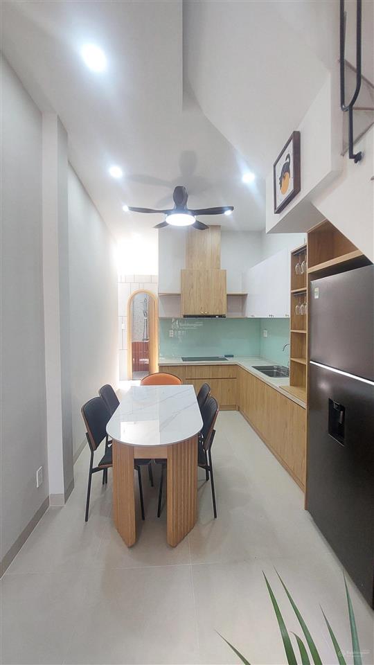 Bán căn nhà mới 53m2 đất, xây trệt 2 lầu hẻm thông ô tô phạm văn chiêu, p14