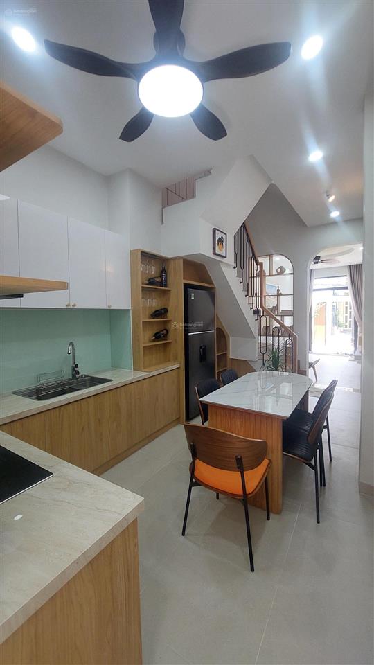 Bán căn nhà mới 53m2 đất, xây trệt 2 lầu hẻm thông ô tô phạm văn chiêu, p14