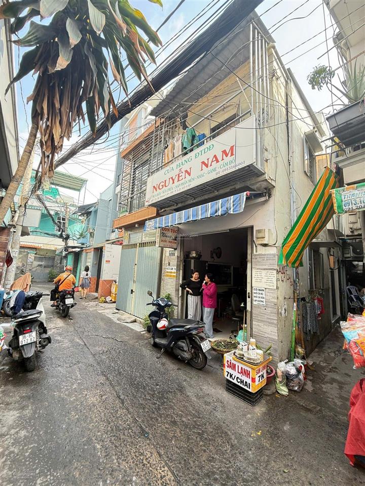 Bán căn góc buôn bán 3,1x4,5 một lầu hẻm phan văn trị ngay e mart giá chỉ 2.650 tỷ