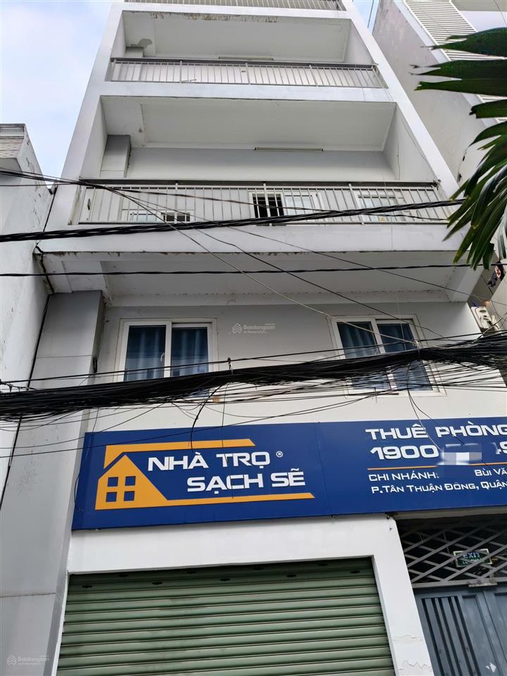 Bán gấp tòa nhà chdv 5 tầng hẻm nhựa 6m bùi văn ba q7, tp.hcm dòng tiền 85 tr/ tháng, nhỉnh 17 tỷ