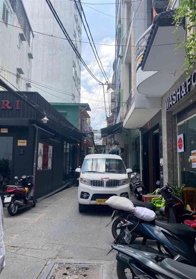 9 tỷ 800  60m2  ngang 5.1  hẻm xe hơi  cống quỳnh q1