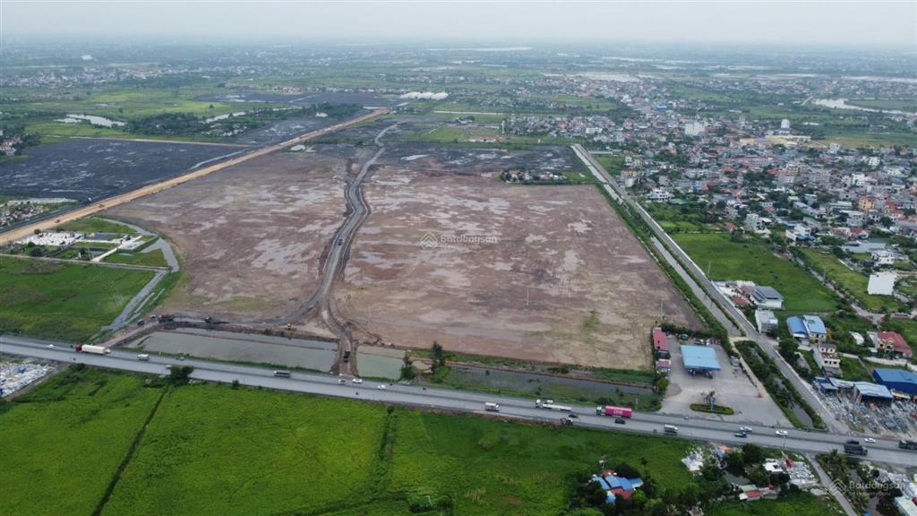 Đất sát cổng kcn tràng duệ 3 to nhất miền bắc, kinh doanh dòng tiền xây trọ hơn 800tr sẵn sổ đỏ