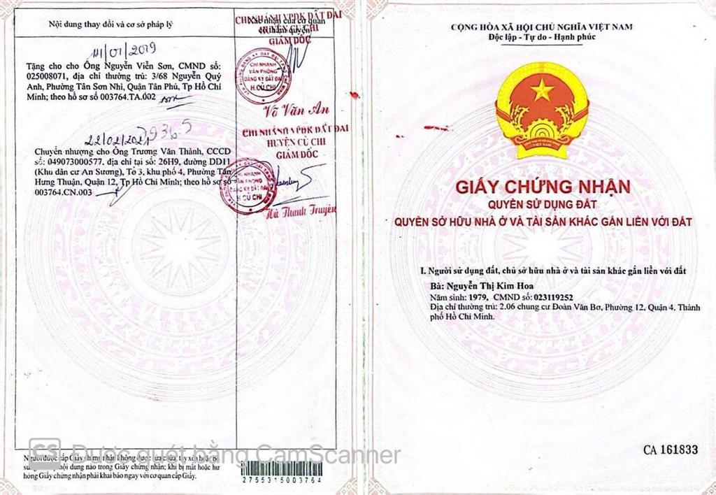 Chính chủ bán căn nhà ngay mặt tiền hồ văn tắng, xã củ chi 2,9 tỷ nay thu về đúng 2 tỷ giảm sau 35%