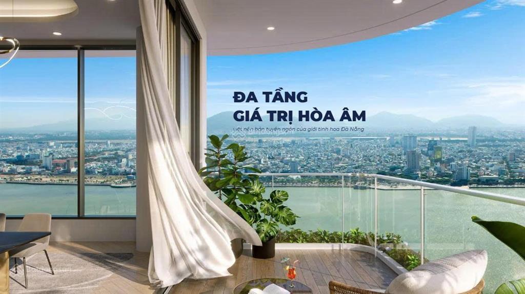 [view pháo hoa riêng] căn hộ the legend đà nẵng  tầm nhìn panorama "triệu đô" trực diện sông hàn