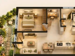 Tặng sân vườn 16m2 bán căn fours 2pn rộng 54m2  giá chỉ 2,x tỷ cực hiếm!