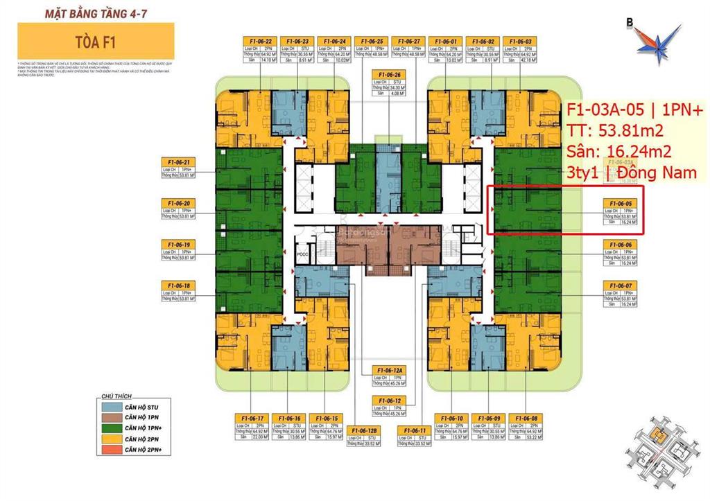 Tặng sân vườn 16m2 bán căn fours 2pn rộng 54m2  giá chỉ 2,x tỷ cực hiếm!