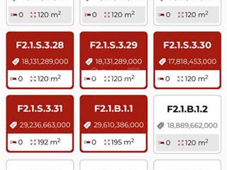 Nhà phố/shophouse từ khoảng 16,4 tỷ đồng/căn. biệt thự đơn lập từ khoảng 37 tỷ đồng/căn. có sổ đỏ